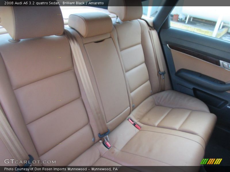 Brilliant Black / Amaretto 2008 Audi A6 3.2 quattro Sedan