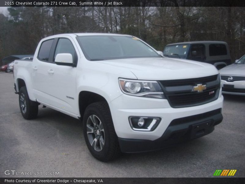 Front 3/4 View of 2015 Colorado Z71 Crew Cab