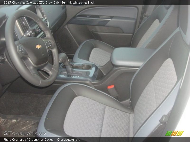 Summit White / Jet Black 2015 Chevrolet Colorado Z71 Crew Cab