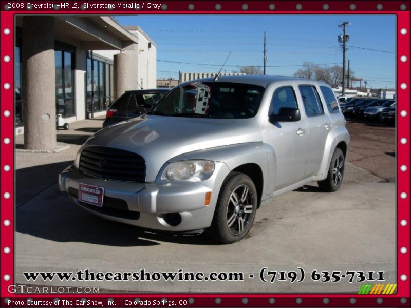 Silverstone Metallic / Gray 2008 Chevrolet HHR LS