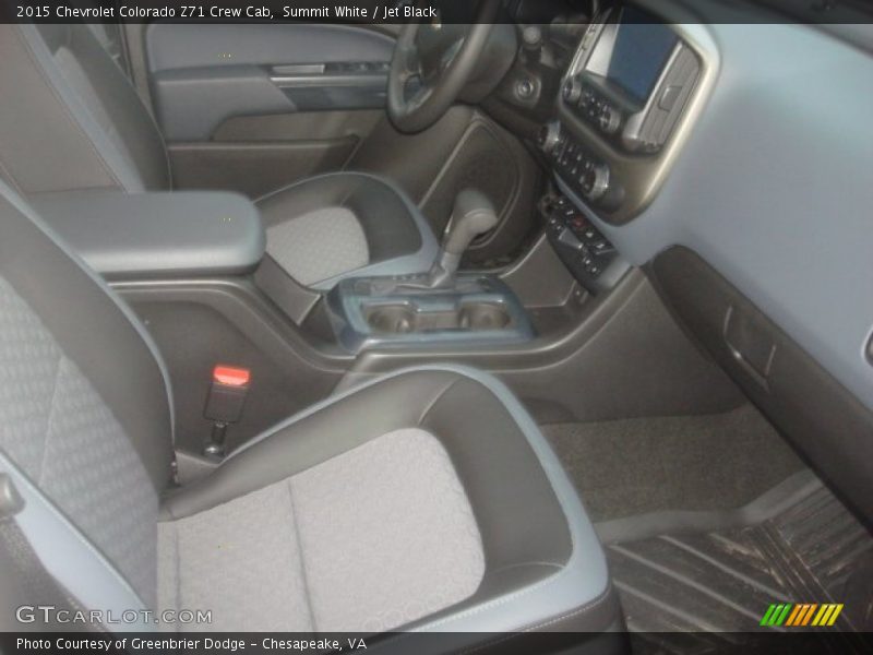 Summit White / Jet Black 2015 Chevrolet Colorado Z71 Crew Cab