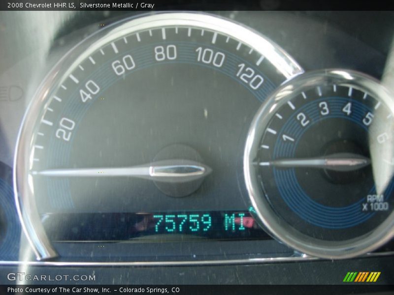 Silverstone Metallic / Gray 2008 Chevrolet HHR LS