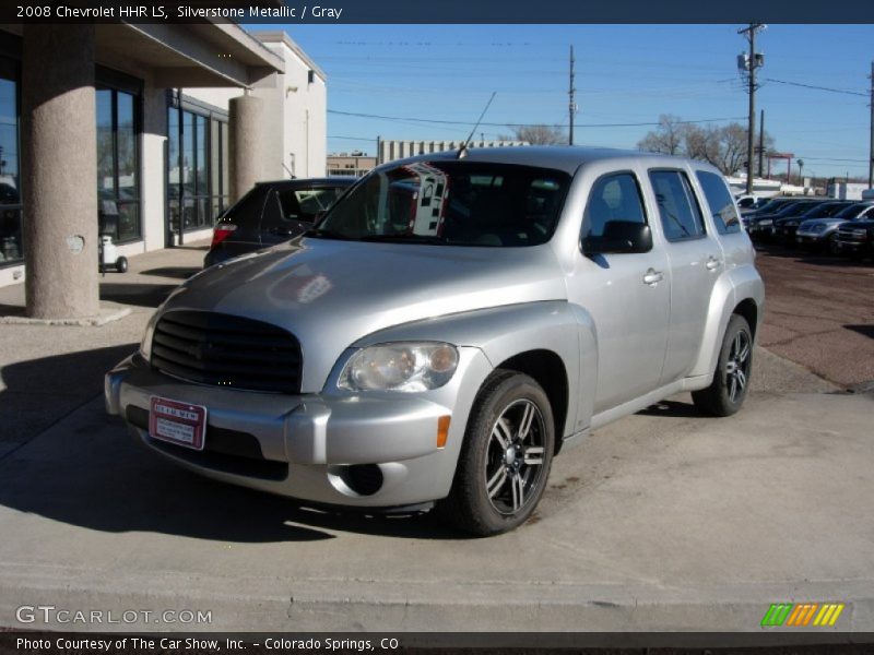 Silverstone Metallic / Gray 2008 Chevrolet HHR LS