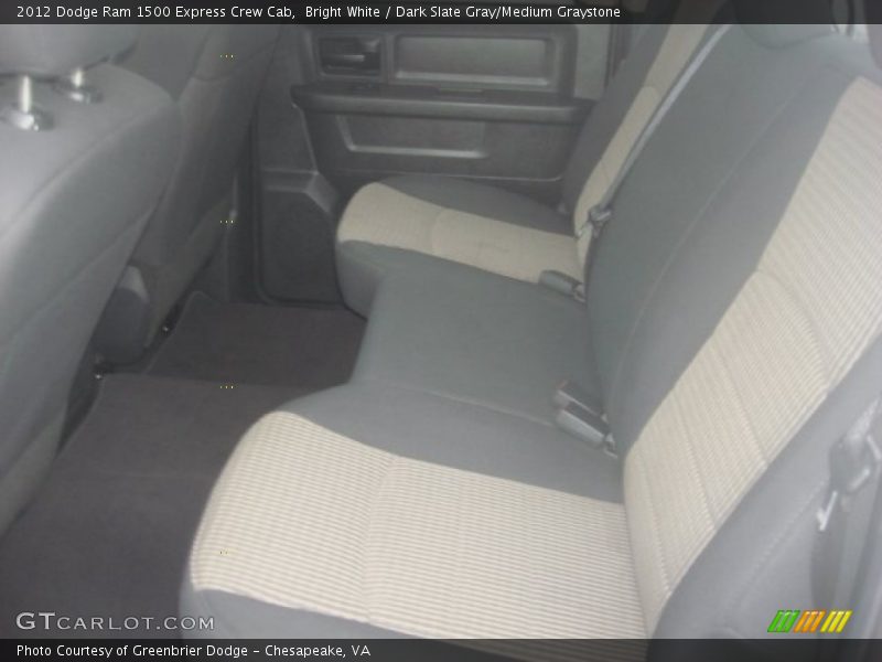 Bright White / Dark Slate Gray/Medium Graystone 2012 Dodge Ram 1500 Express Crew Cab