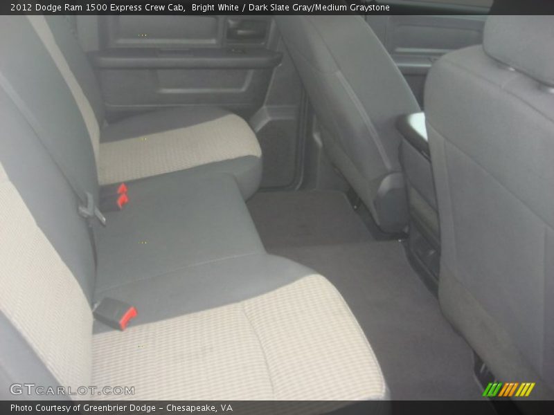 Bright White / Dark Slate Gray/Medium Graystone 2012 Dodge Ram 1500 Express Crew Cab
