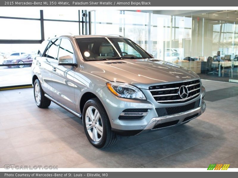Front 3/4 View of 2015 ML 350 4Matic