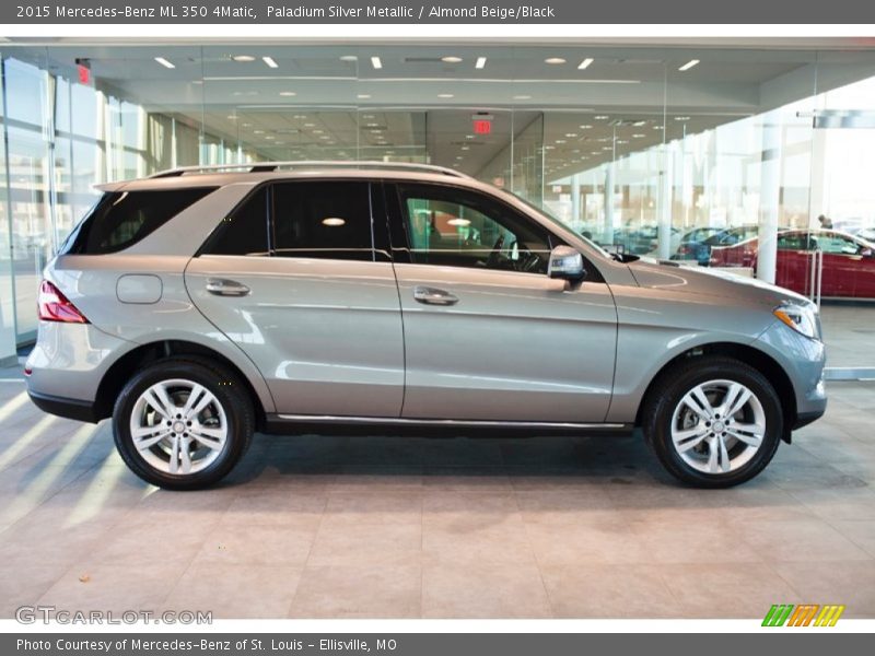  2015 ML 350 4Matic Paladium Silver Metallic