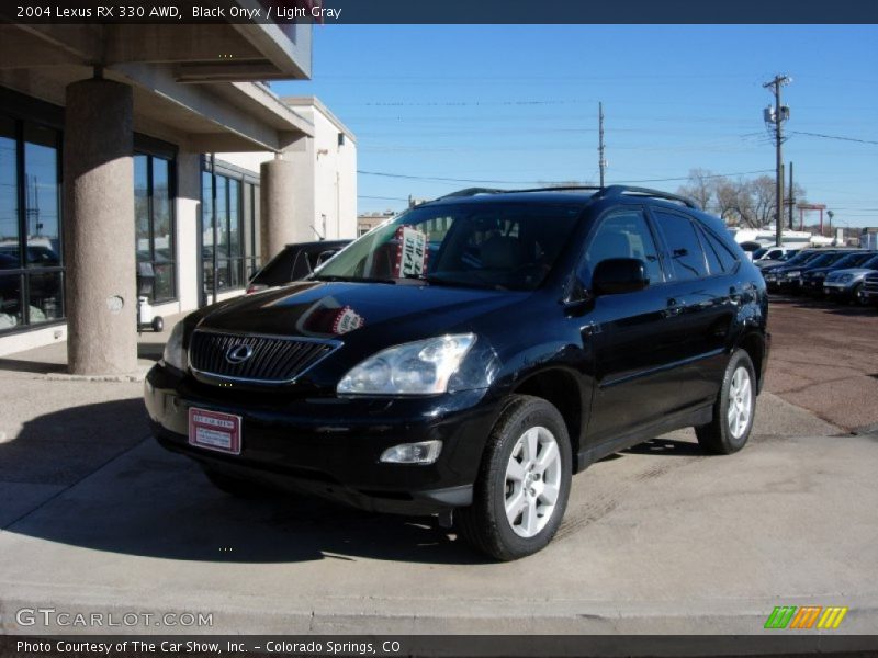 Black Onyx / Light Gray 2004 Lexus RX 330 AWD
