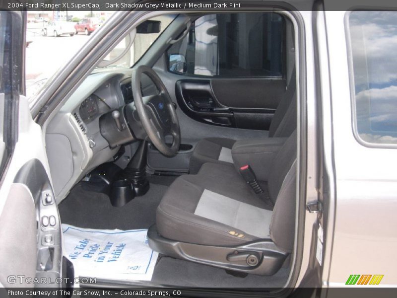 Dark Shadow Grey Metallic / Medium Dark Flint 2004 Ford Ranger XL SuperCab