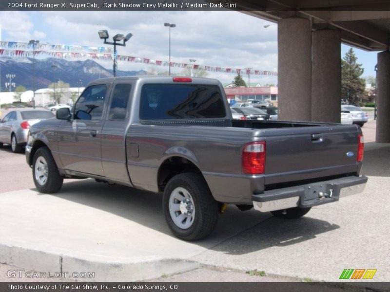 Dark Shadow Grey Metallic / Medium Dark Flint 2004 Ford Ranger XL SuperCab