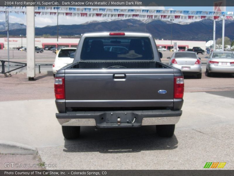 Dark Shadow Grey Metallic / Medium Dark Flint 2004 Ford Ranger XL SuperCab