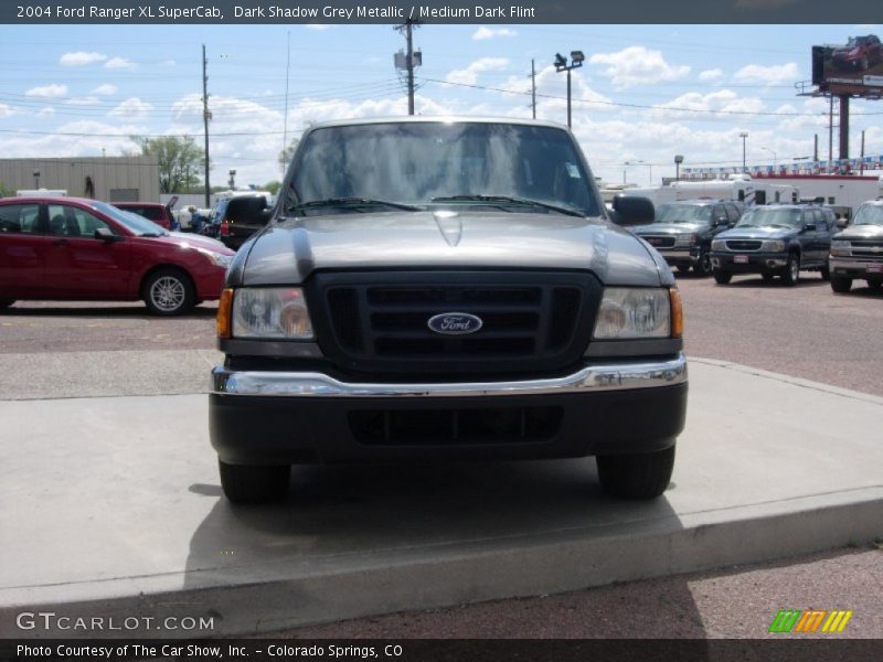 Dark Shadow Grey Metallic / Medium Dark Flint 2004 Ford Ranger XL SuperCab