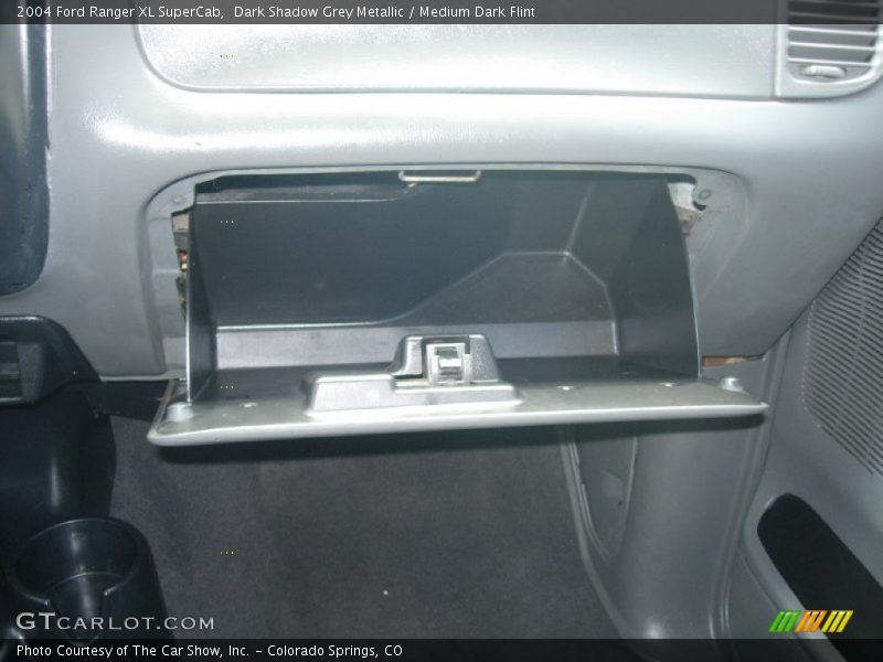Dark Shadow Grey Metallic / Medium Dark Flint 2004 Ford Ranger XL SuperCab