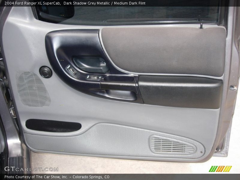 Dark Shadow Grey Metallic / Medium Dark Flint 2004 Ford Ranger XL SuperCab