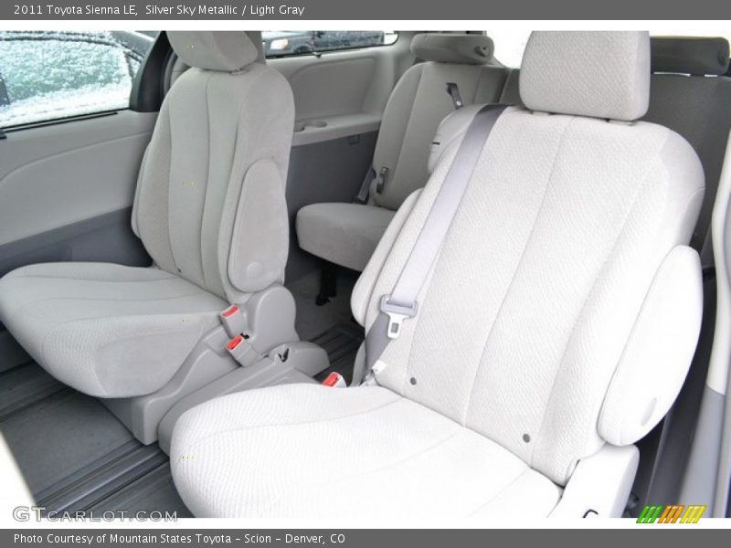 Silver Sky Metallic / Light Gray 2011 Toyota Sienna LE