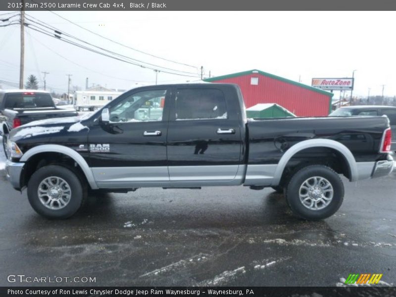 Black / Black 2015 Ram 2500 Laramie Crew Cab 4x4