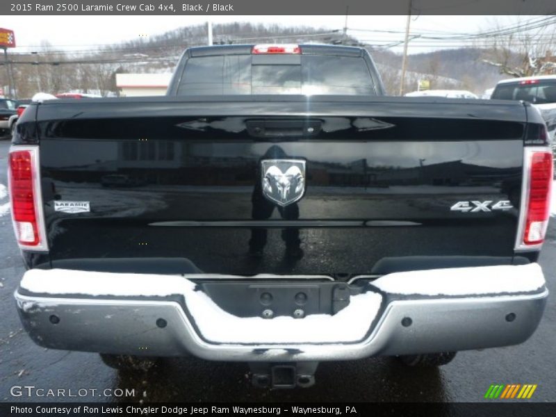 Black / Black 2015 Ram 2500 Laramie Crew Cab 4x4