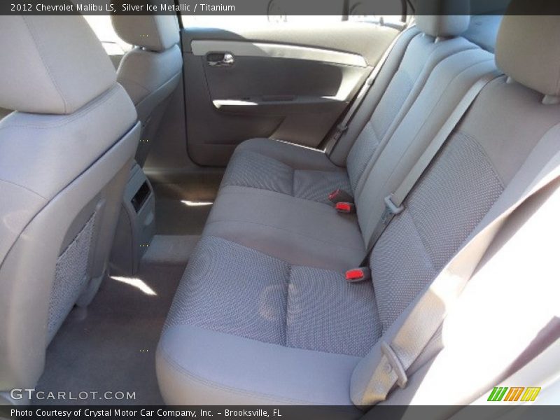 Silver Ice Metallic / Titanium 2012 Chevrolet Malibu LS