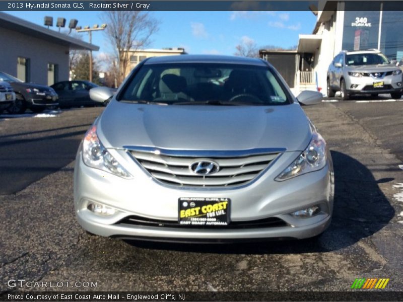Radiant Silver / Gray 2013 Hyundai Sonata GLS