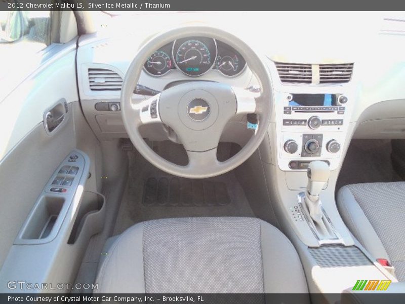 Silver Ice Metallic / Titanium 2012 Chevrolet Malibu LS