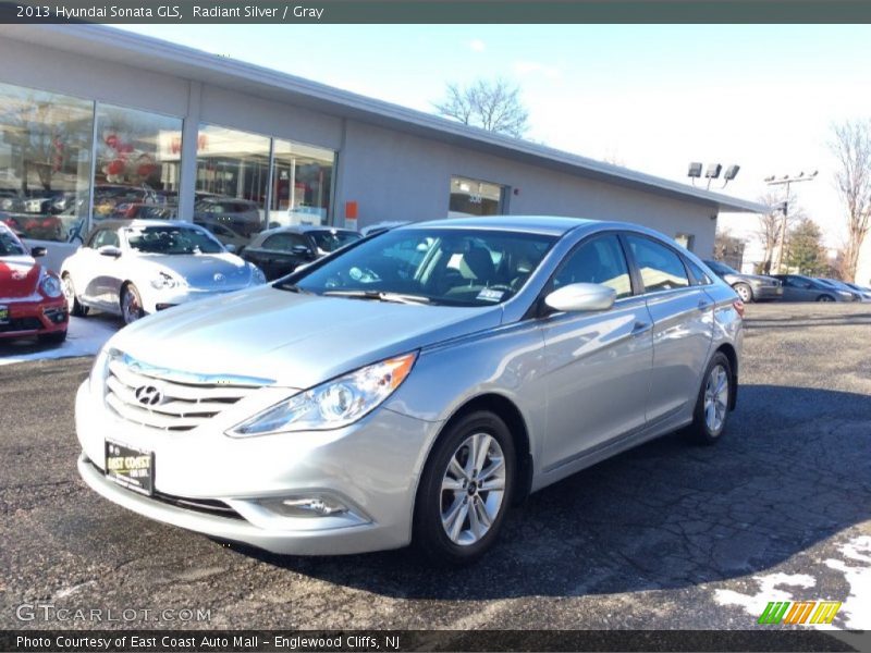 Radiant Silver / Gray 2013 Hyundai Sonata GLS