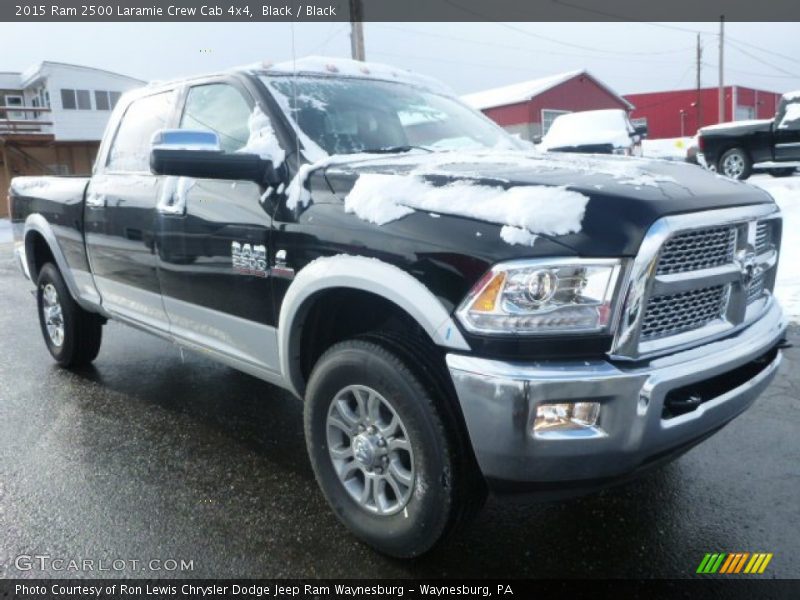 Black / Black 2015 Ram 2500 Laramie Crew Cab 4x4