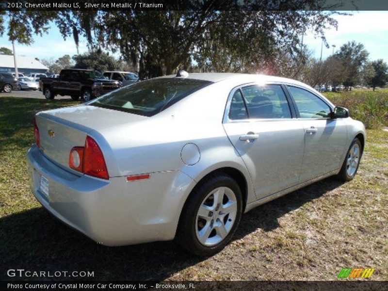 Silver Ice Metallic / Titanium 2012 Chevrolet Malibu LS