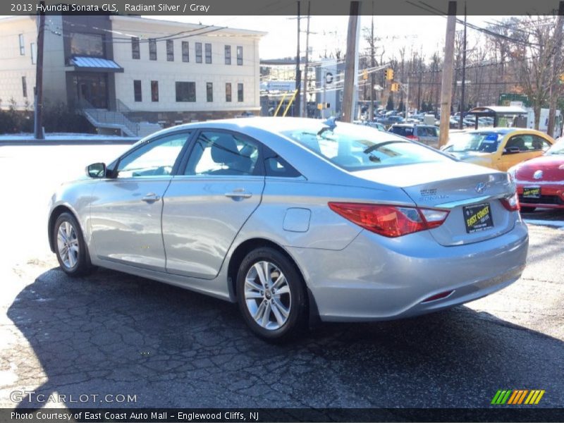 Radiant Silver / Gray 2013 Hyundai Sonata GLS