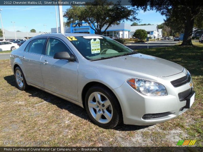 Front 3/4 View of 2012 Malibu LS