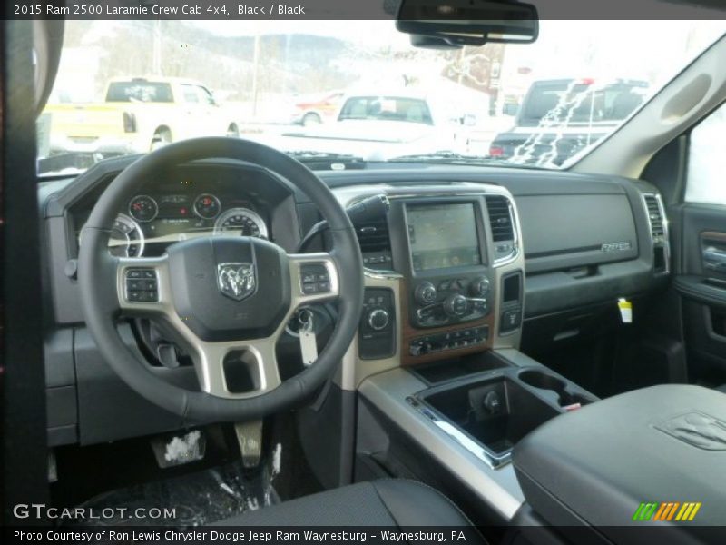 Black / Black 2015 Ram 2500 Laramie Crew Cab 4x4
