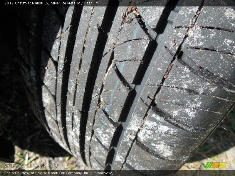Silver Ice Metallic / Titanium 2012 Chevrolet Malibu LS