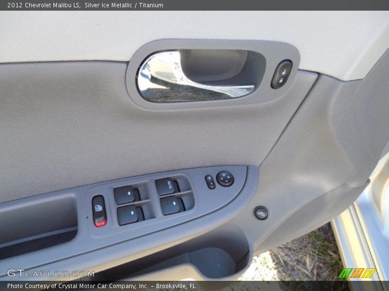 Silver Ice Metallic / Titanium 2012 Chevrolet Malibu LS
