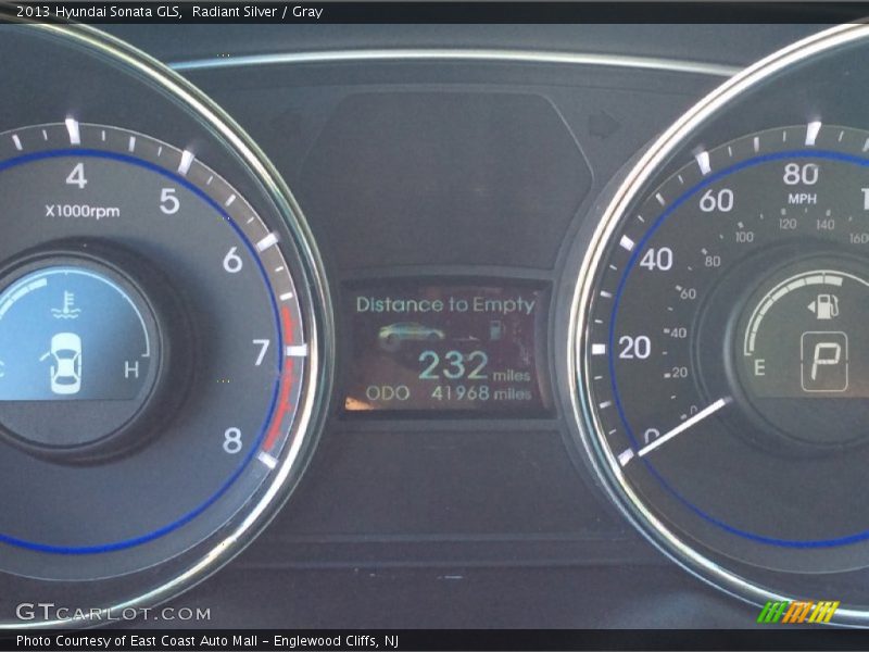 Radiant Silver / Gray 2013 Hyundai Sonata GLS