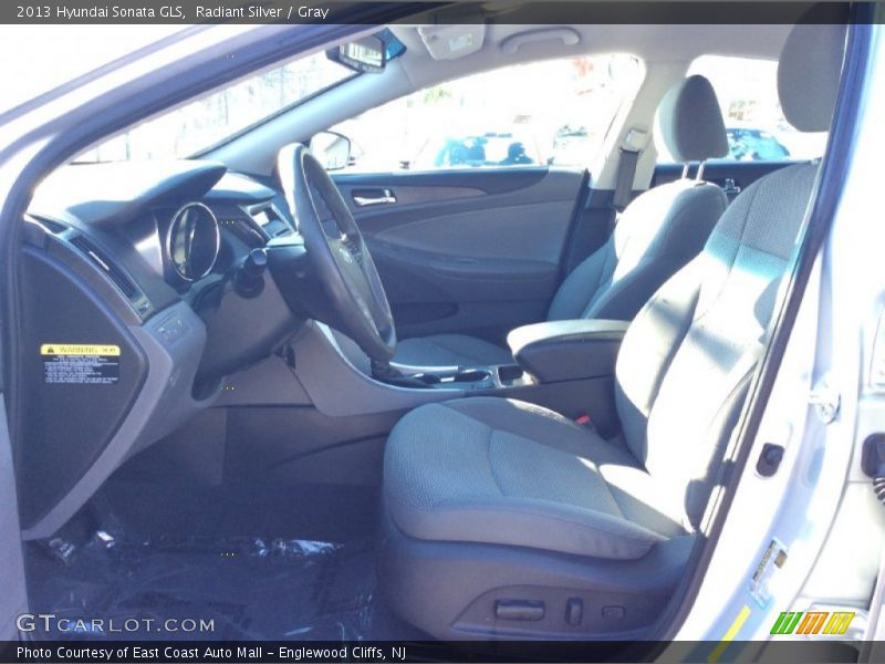 Radiant Silver / Gray 2013 Hyundai Sonata GLS