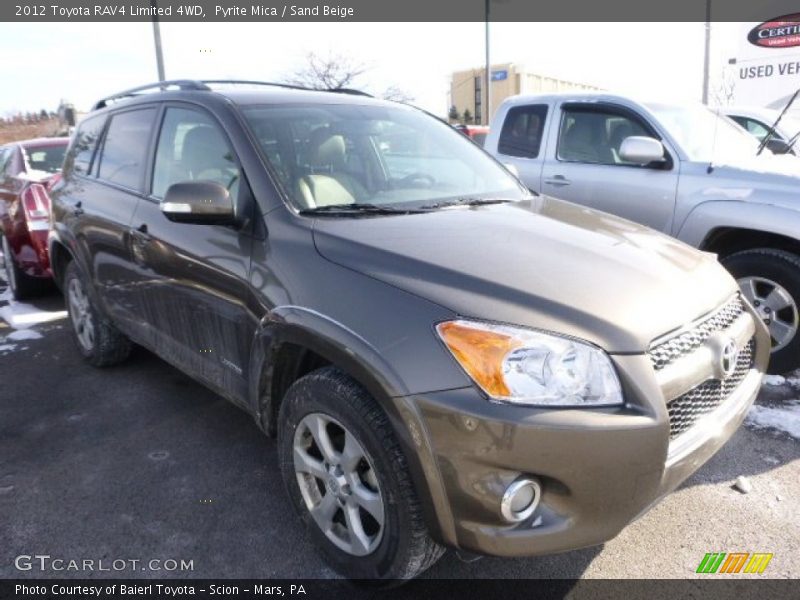Pyrite Mica / Sand Beige 2012 Toyota RAV4 Limited 4WD
