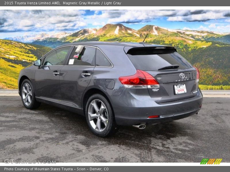 Magnetic Gray Metallic / Light Gray 2015 Toyota Venza Limited AWD