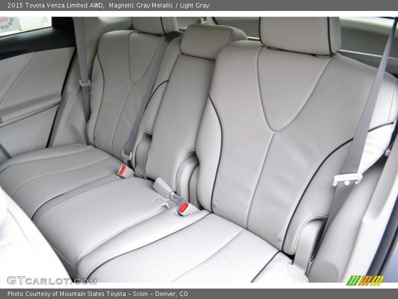 Magnetic Gray Metallic / Light Gray 2015 Toyota Venza Limited AWD