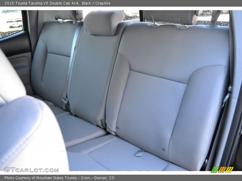 Black / Graphite 2015 Toyota Tacoma V6 Double Cab 4x4