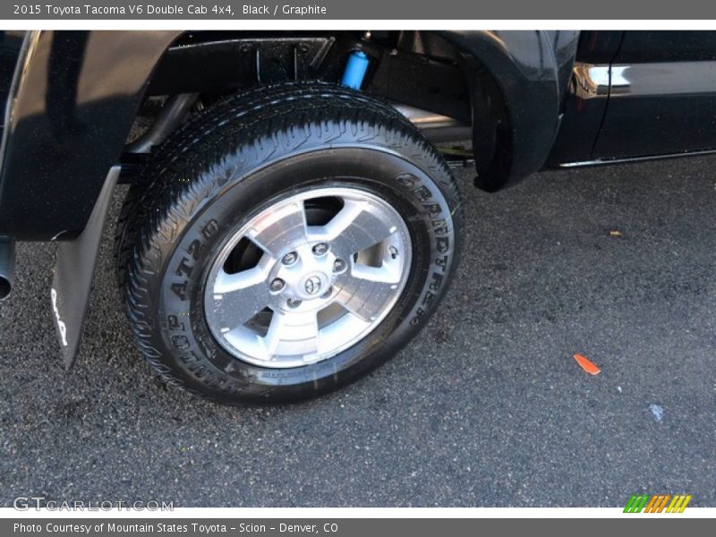 Black / Graphite 2015 Toyota Tacoma V6 Double Cab 4x4