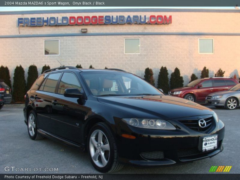 Onyx Black / Black 2004 Mazda MAZDA6 s Sport Wagon
