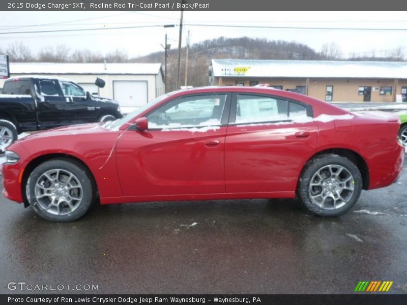 Redline Red Tri-Coat Pearl / Black/Pearl 2015 Dodge Charger SXT