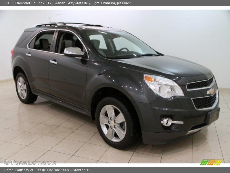 Ashen Gray Metallic / Light Titanium/Jet Black 2012 Chevrolet Equinox LTZ