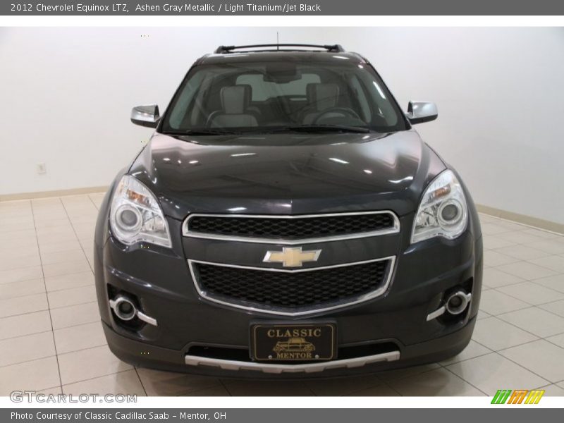 Ashen Gray Metallic / Light Titanium/Jet Black 2012 Chevrolet Equinox LTZ