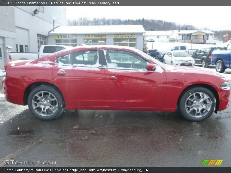 Redline Red Tri-Coat Pearl / Black/Pearl 2015 Dodge Charger SXT