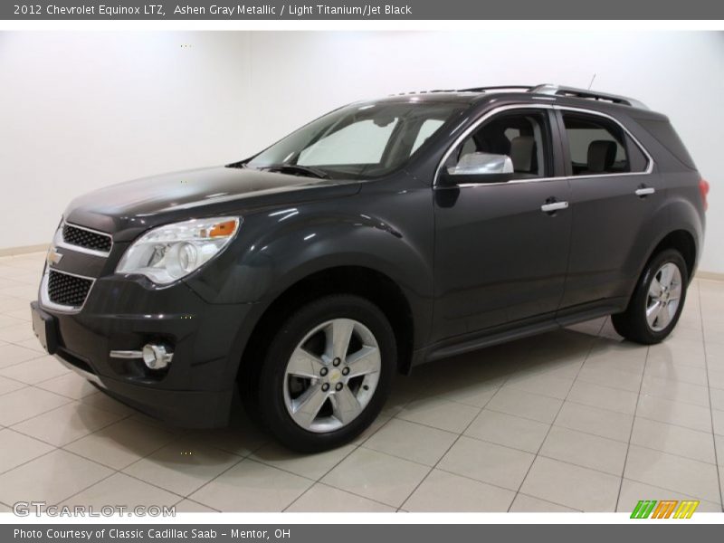 Ashen Gray Metallic / Light Titanium/Jet Black 2012 Chevrolet Equinox LTZ