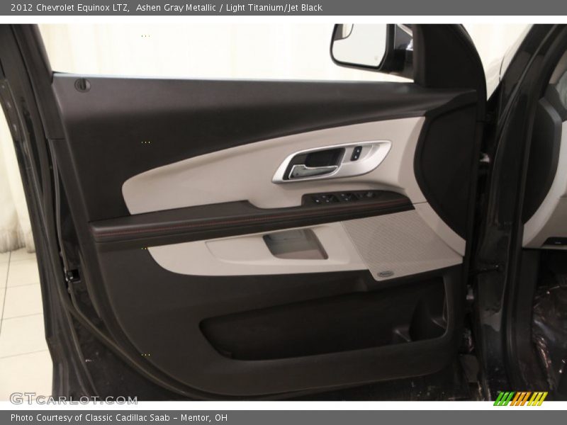Ashen Gray Metallic / Light Titanium/Jet Black 2012 Chevrolet Equinox LTZ