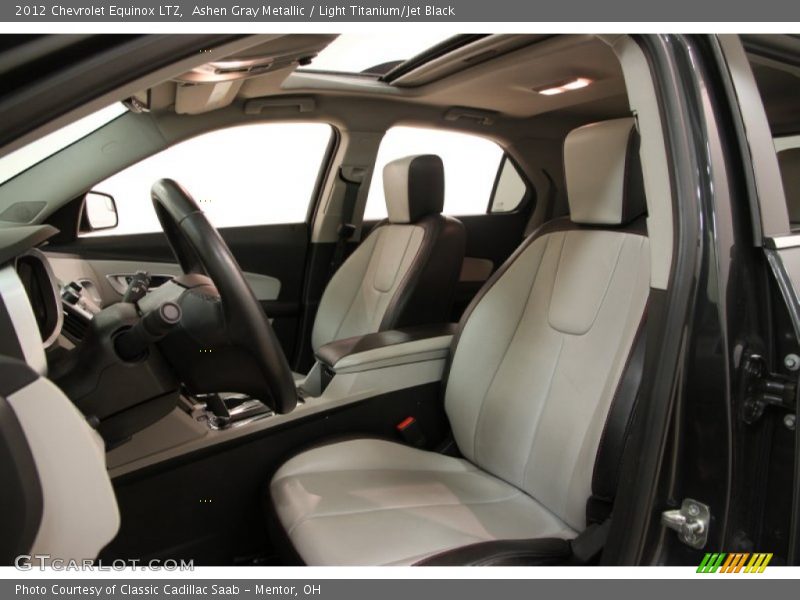 Ashen Gray Metallic / Light Titanium/Jet Black 2012 Chevrolet Equinox LTZ