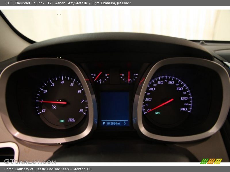 Ashen Gray Metallic / Light Titanium/Jet Black 2012 Chevrolet Equinox LTZ