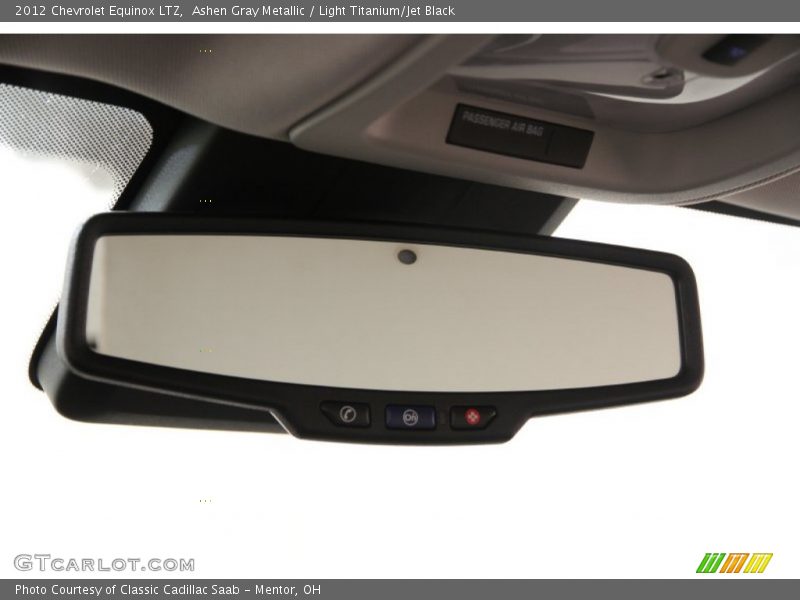 Ashen Gray Metallic / Light Titanium/Jet Black 2012 Chevrolet Equinox LTZ