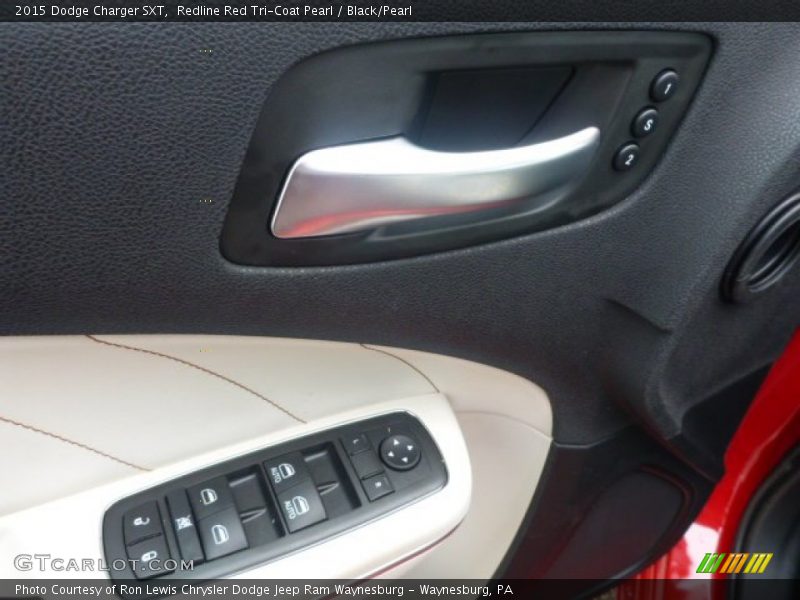 Redline Red Tri-Coat Pearl / Black/Pearl 2015 Dodge Charger SXT